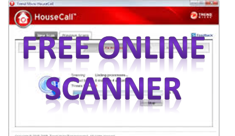 house call free online scanner